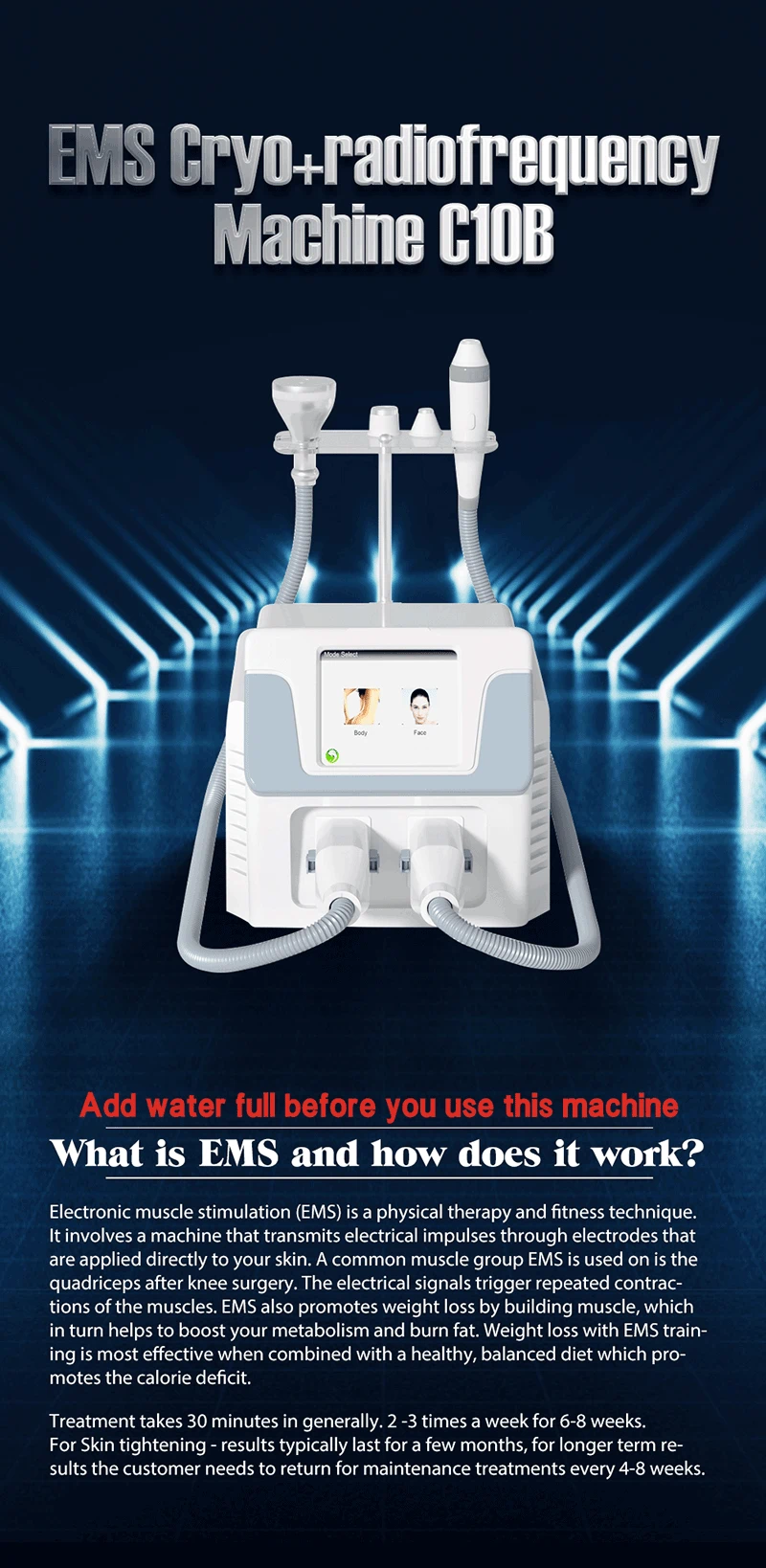 cryo frequency machine