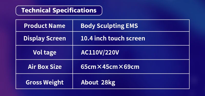 non invasive ems body shaping