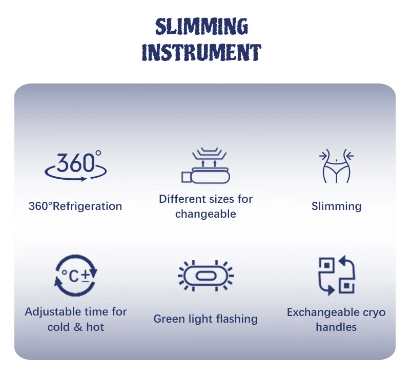 cryolipolysis slimming device