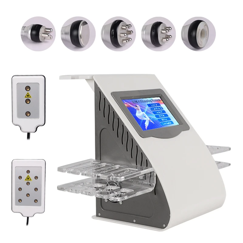 FR-601S 6-in-1 cavitation machine handpiece configuration
